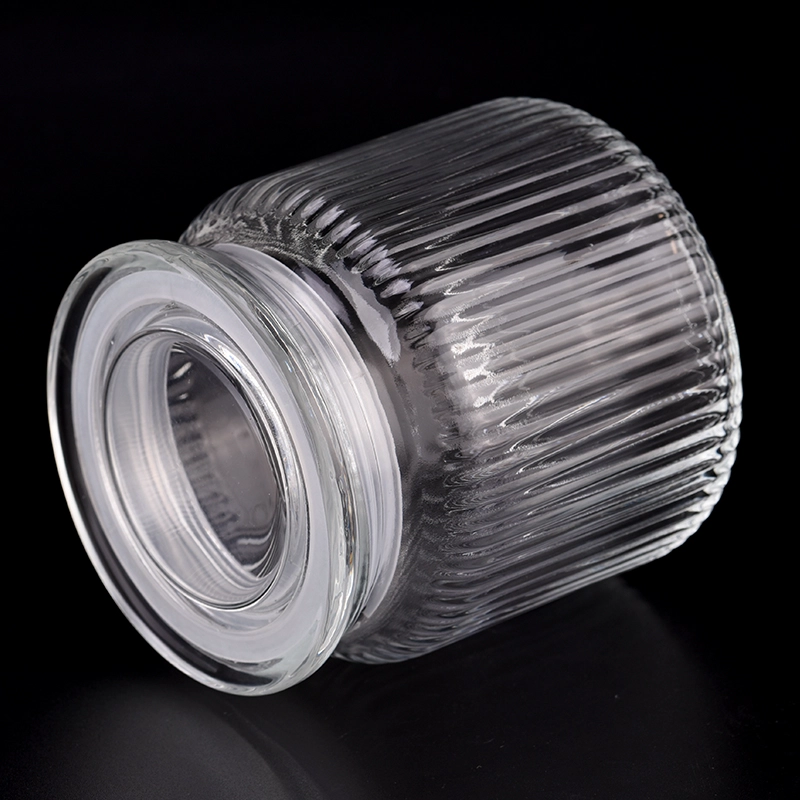 600ml Glass Container with Lid for Candle Making for Food Storage