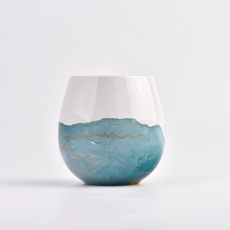 Luxury Ceramic Vessels For Home Decoration Ceramic Candle Vessel Luxury Ceramic Vessels For Home Decoration Ceramic Candle Vessel