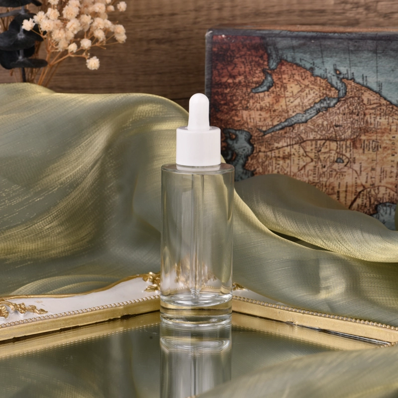 70ml clear perfume glass bottle with cap wholesale