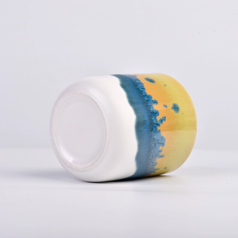 385ml Ceramic Candle Vessels 10oz Beautiful Colorful Ceramic Candle Jars Wholesale 385ml Ceramic Candle Vessels 10oz Beautiful Colorful Ceramic Candle Jars Wholesale