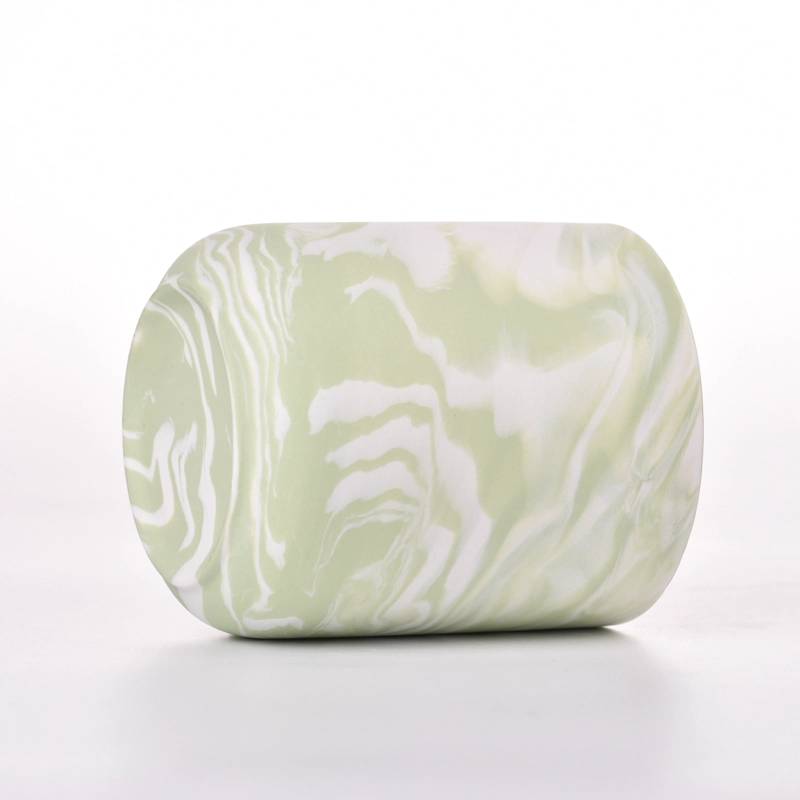 Hot Sale Marble Ceramic Candle Vessels Hot Sale Marble Ceramic Candle Vessels