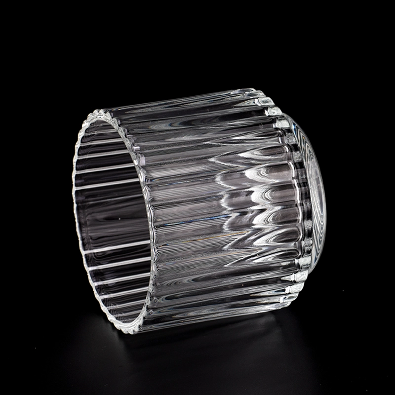 Beautiful Decoration Glass Candle Vessels Customized Color Glass Candle Jars For Sale Beautiful Decoration Glass Candle Vessels Customized Color Glass Candle Jars For Sale