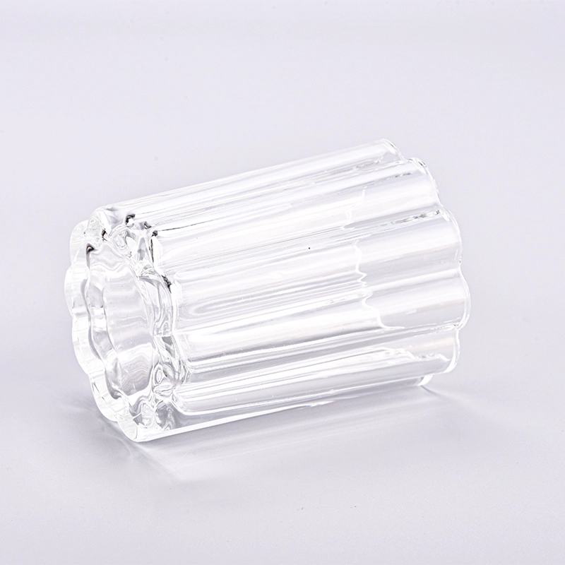 High Quality 8oz Crystal Glass Candle Holders