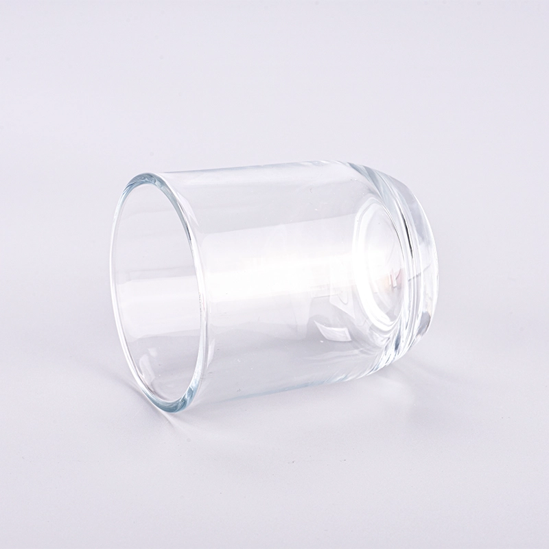 250ml Clear Glass Candle Holders Customized Color Glass Candle Vessels 250ml Clear Glass Candle Holders Customized Color Glass Candle Vessels