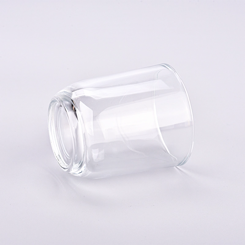250ml Clear Glass Candle Holders Customized Color Glass Candle Vessels 250ml Clear Glass Candle Holders Customized Color Glass Candle Vessels