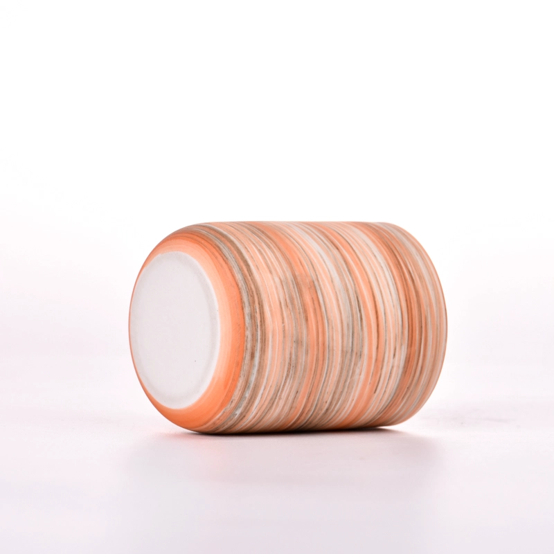 Wholesale empty candle jars for candle making ceramic candle jars for home decor