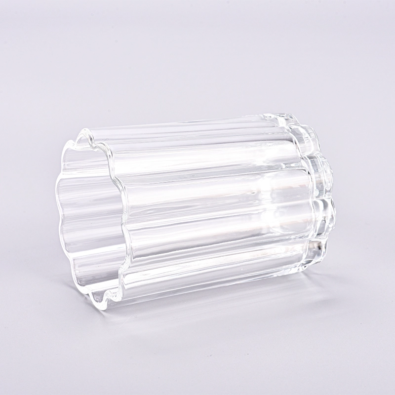 8oz Clear Glass Candle Holders Wholesale