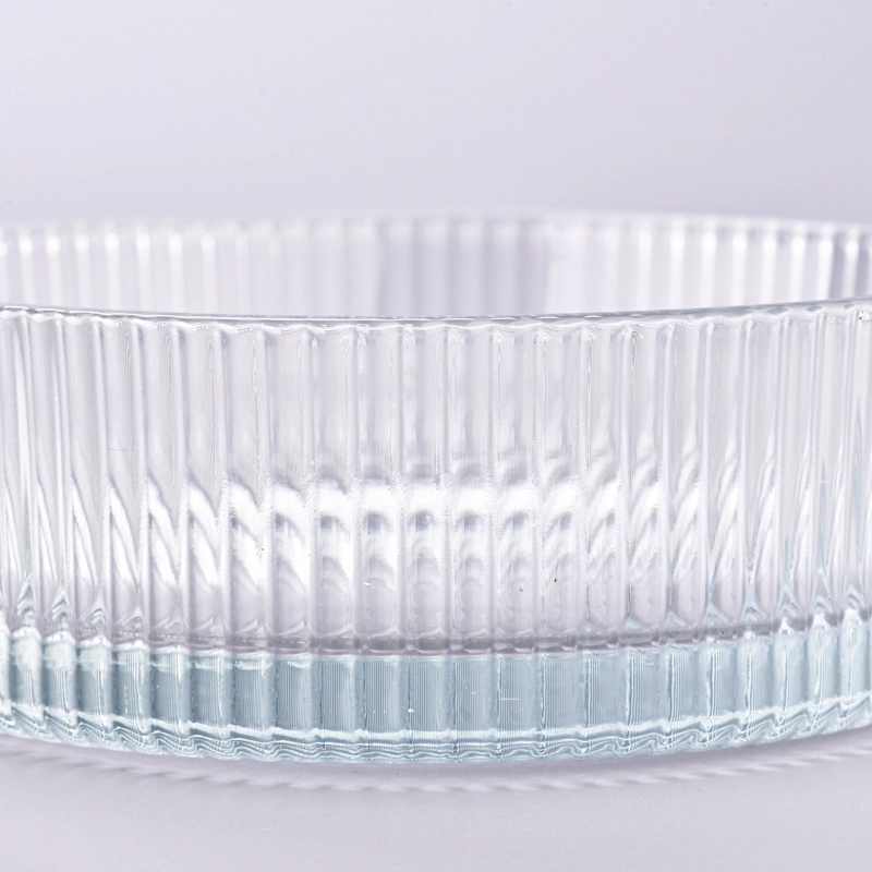 Ribber Glass Candle Vessels Three Wicks Four Wicks Large Glass Candle Jars Ribber Glass Candle Vessels Three Wicks Four Wicks Large Glass Candle Jars