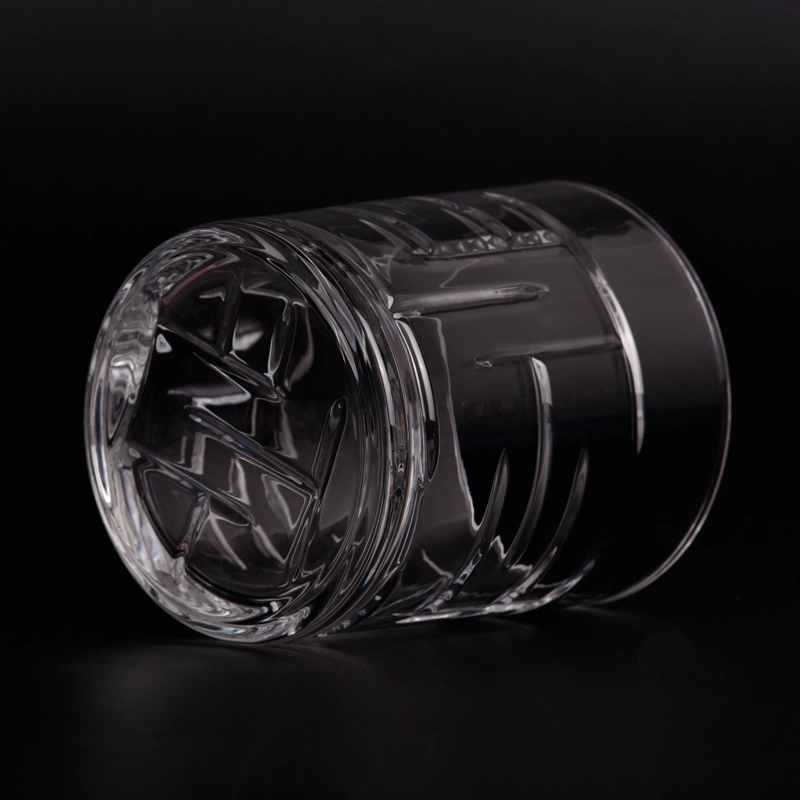 Unique Embossed Pattern Glass Candle Holders Wholesale Unique Embossed Pattern Glass Candle Holders Wholesale