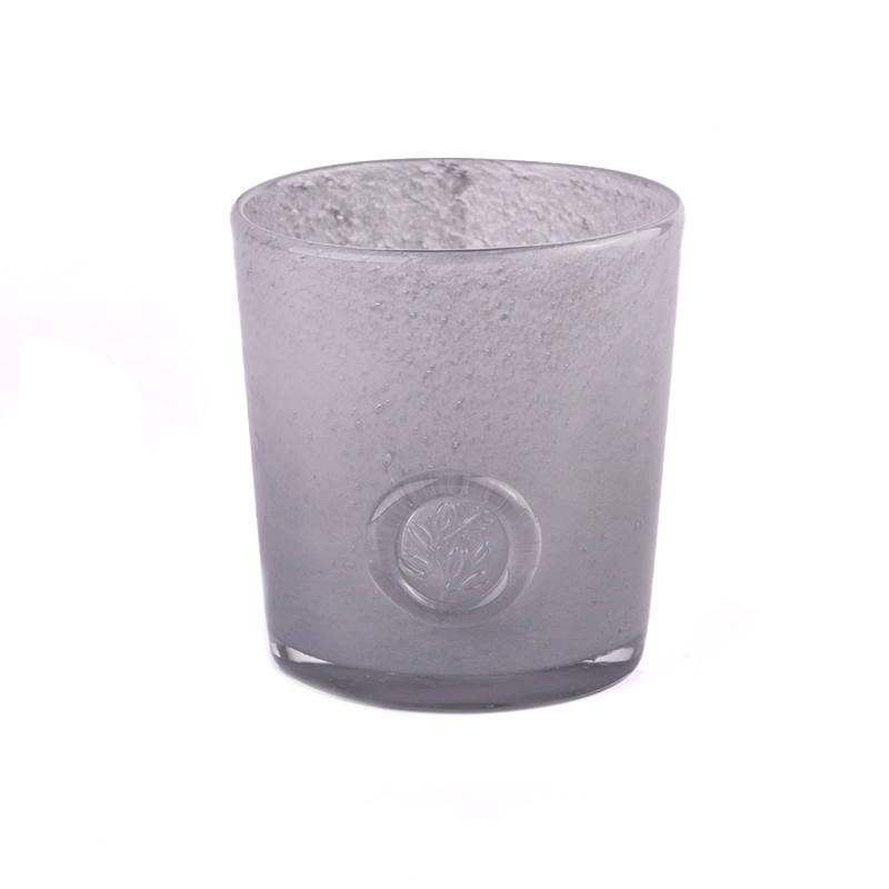 Bubbles Glass Candle Vessels 540ml Candle Glass Wholesale Bubbles Glass Candle Vessels 540ml Candle Glass Wholesale