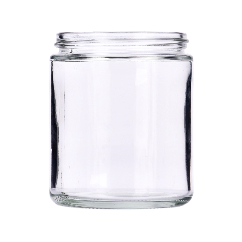 Transparent Glass Candle Container empty luxury candle vessels
