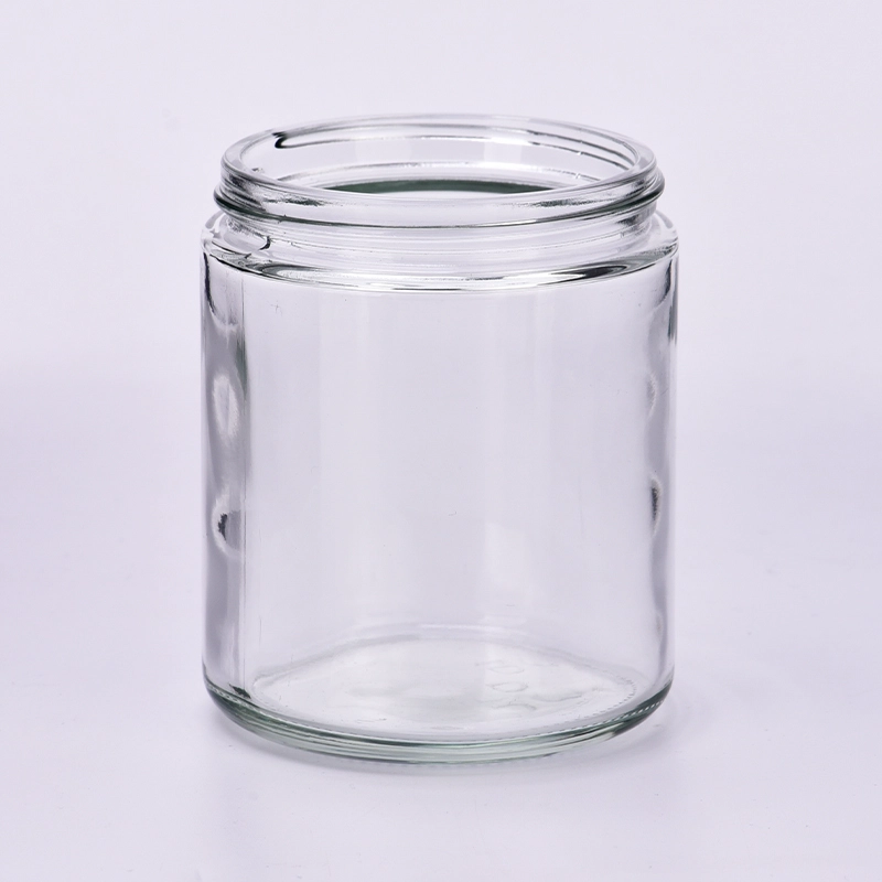 Transparent Glass Candle Container empty luxury candle vessels