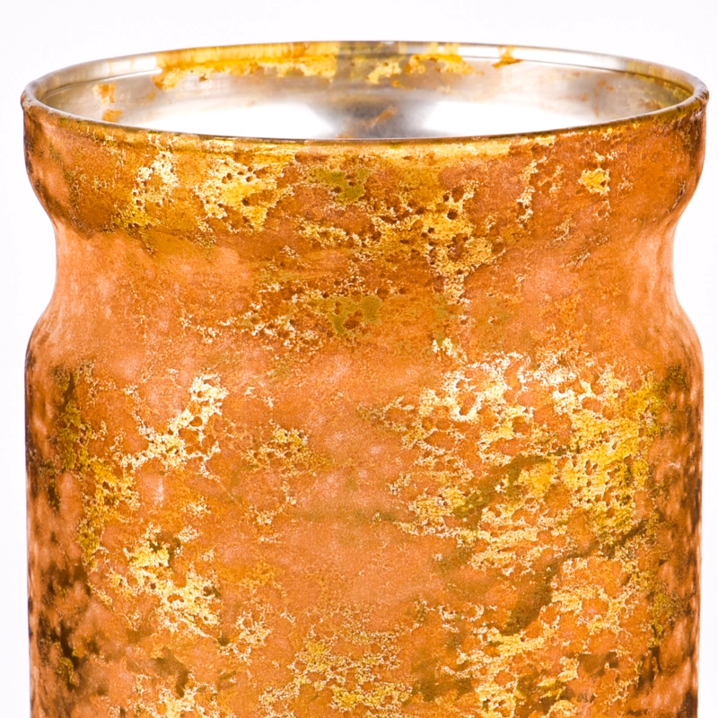 Soil Color Glass Candle Jars For Decoration