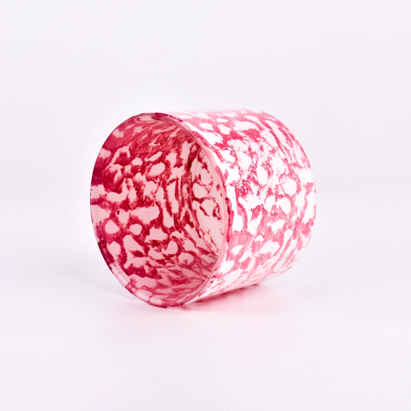 Spring Summer Decoration Glass Candle Vessels Spring Summer Decoration Glass Candle Vessels