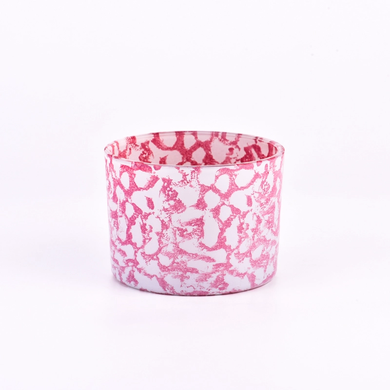 Customized 510ml Glass Candle Vessels Wholesale