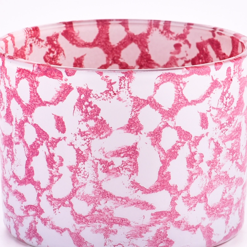 Customized 510ml Glass Candle Vessels Wholesale