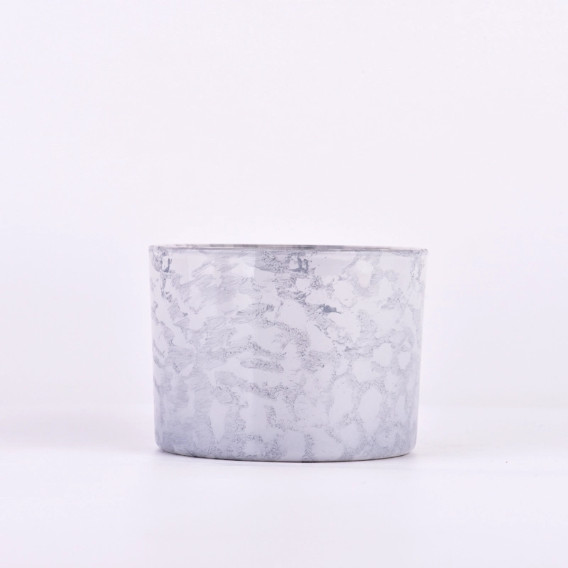 Three Wicks Glass Candle Holders 500ml Glass Candle Vessels Wholesale Three Wicks Glass Candle Holders 500ml Glass Candle Vessels Wholesale