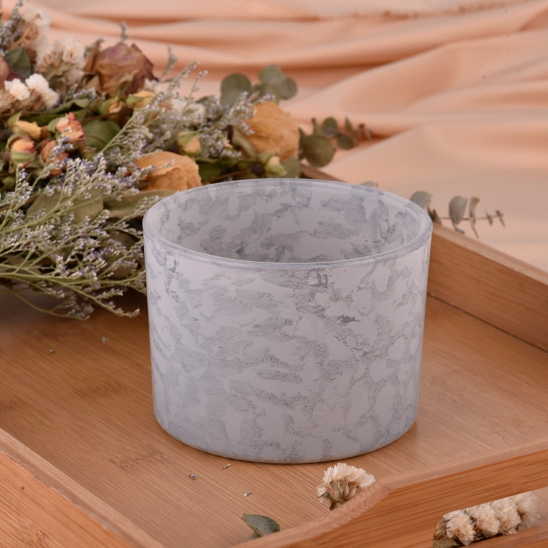 Three Wicks Glass Candle Holders 500ml Glass Candle Vessels Wholesale Three Wicks Glass Candle Holders 500ml Glass Candle Vessels Wholesale