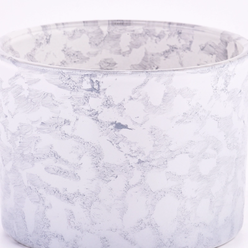 Three Wicks Glass Candle Holders 500ml Glass Candle Vessels Wholesale Three Wicks Glass Candle Holders 500ml Glass Candle Vessels Wholesale