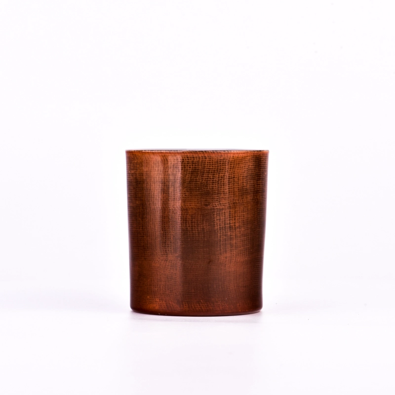 Copper Glass Candler Holders Copper Glass Candler Holders