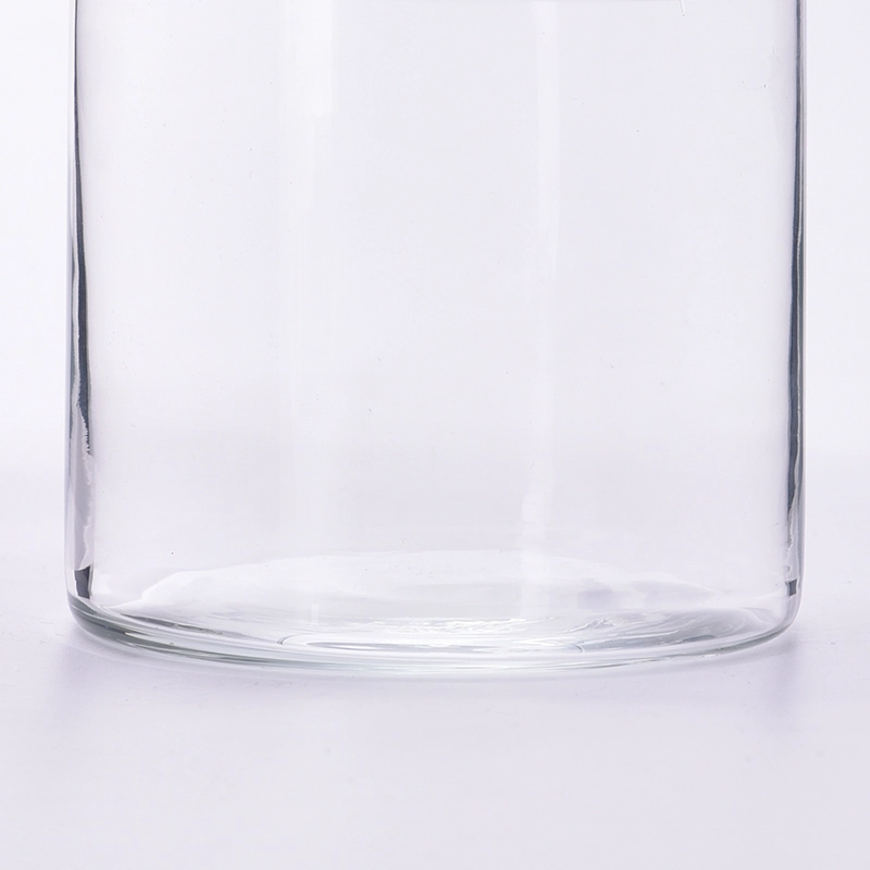 clear thin wall glass candle jars supplier