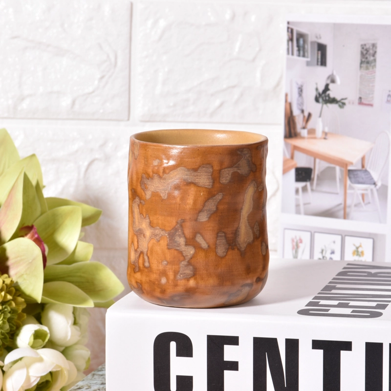 unique candle vessels luxury ceramic candle holders empty candle jars supplier