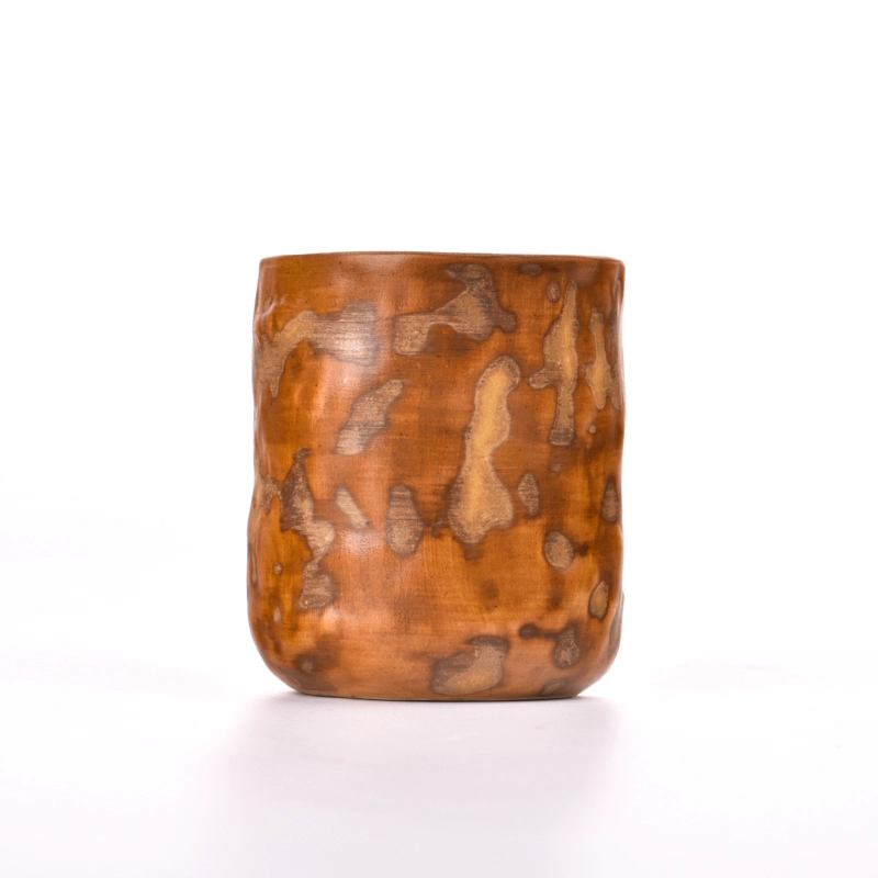 unique candle vessels luxury ceramic candle holders empty candle jars supplier