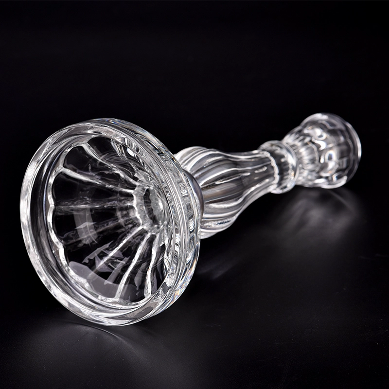 Wholesale Clear Glass candlesticks Wholesale Clear Glass candlesticks