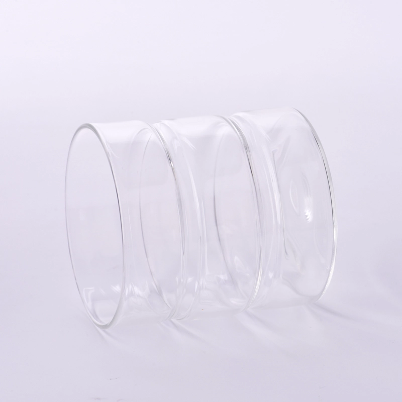 Customized Borosilicate Glass Vessels for Candle Making Customized Borosilicate Glass Vessels for Candle Making