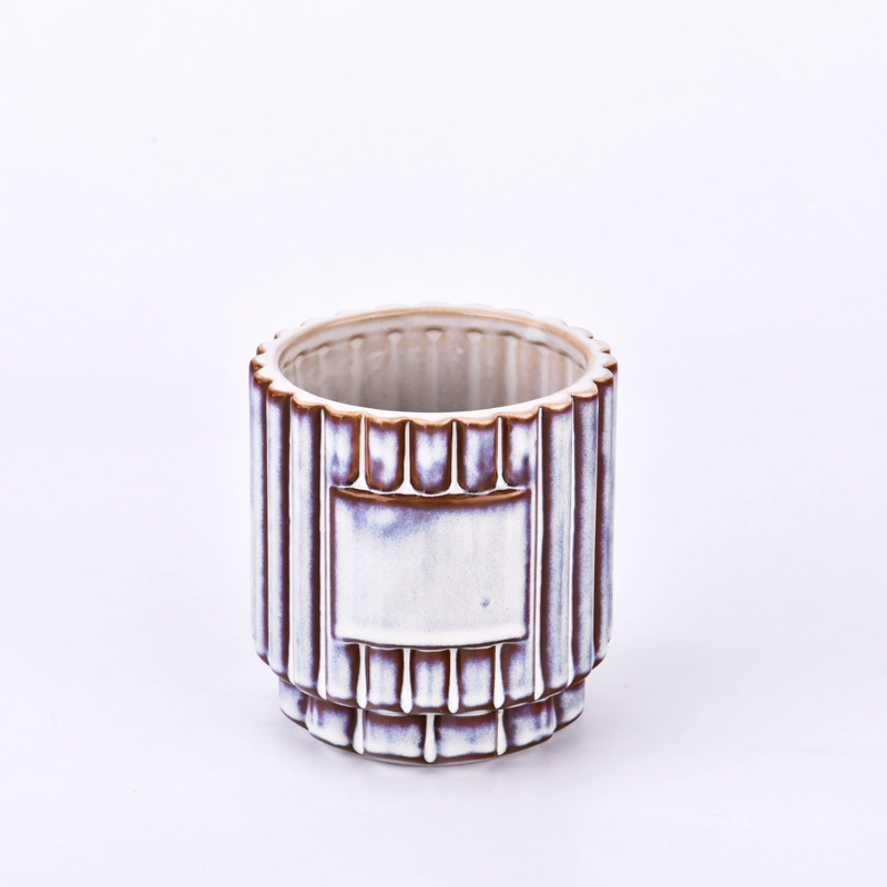 wholesale 10oz 12oz ceramic candle container