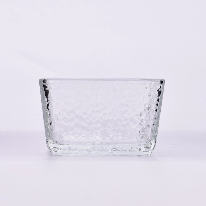Customized Unique Square Glass Candle Vessels Wholesale Customized Unique Square Glass Candle Vessels Wholesale