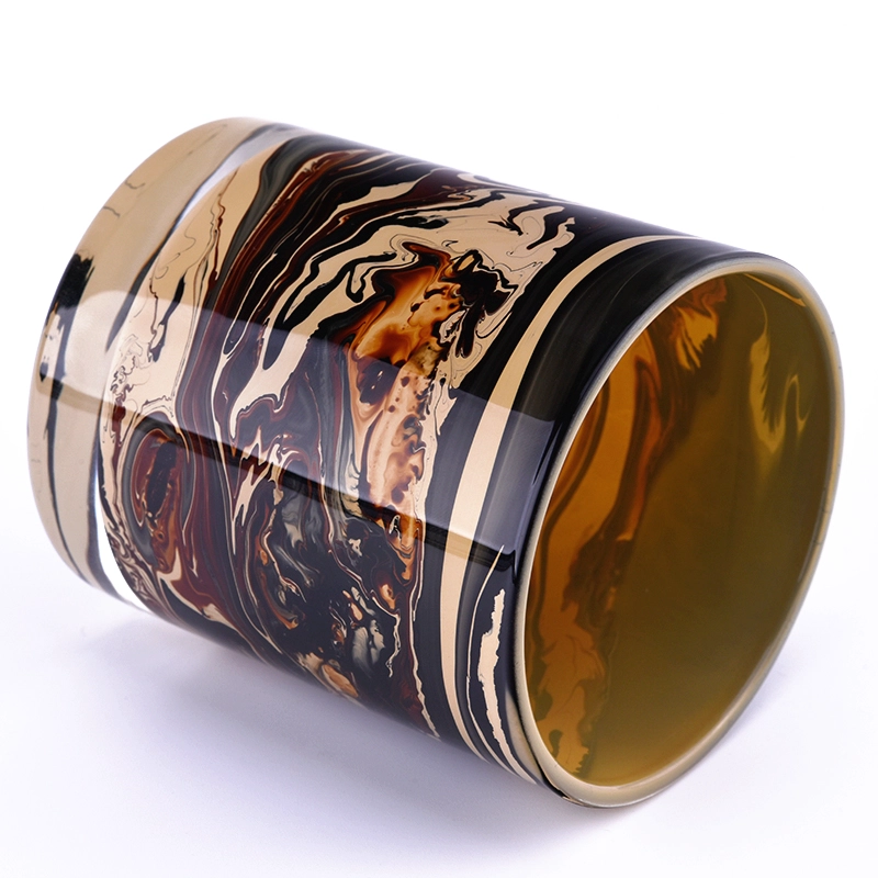 Wholesale Cylinder Glass Candle Jars Customized Candle Glass Wholesale Cylinder Glass Candle Jars Customized Candle Glass