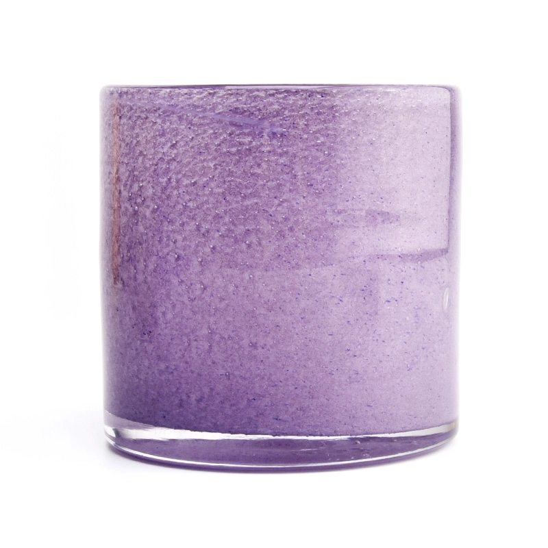 15oz Glass Candle Jars Hand-made Glass Candle Vessels Wholesale