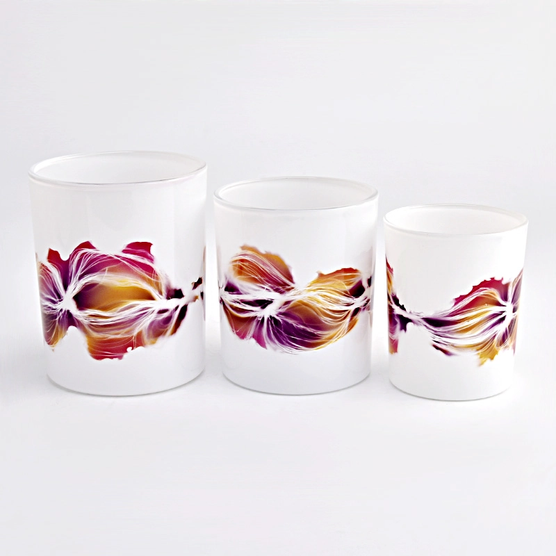 Private Label Glass Candle Vessels Custom Glass Candle Jars Wholesale