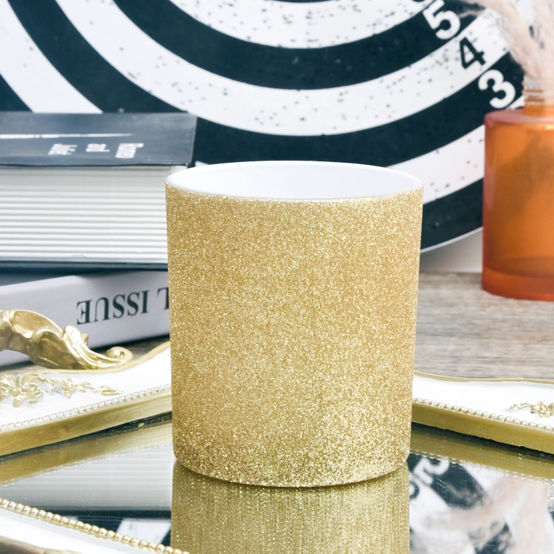 Luxury Golden Glass Candle Jars Luxury Golden Glass Candle Jars