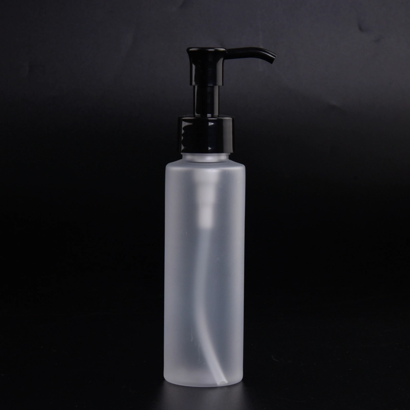 Wholesale 100ml frost PET bottle with Pump