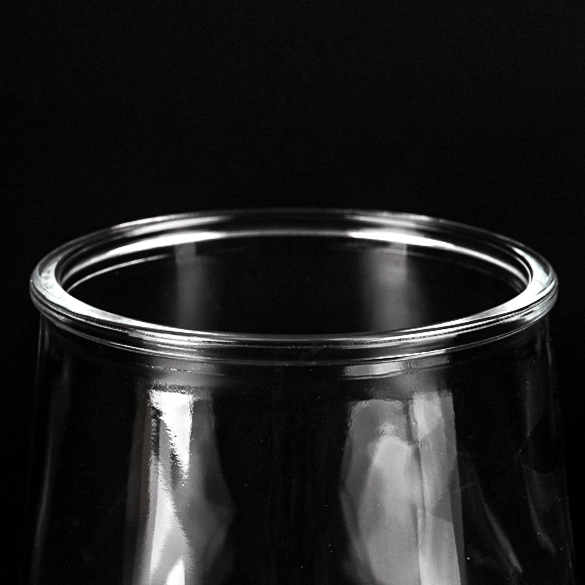 320ml clear glass candle holder home decor