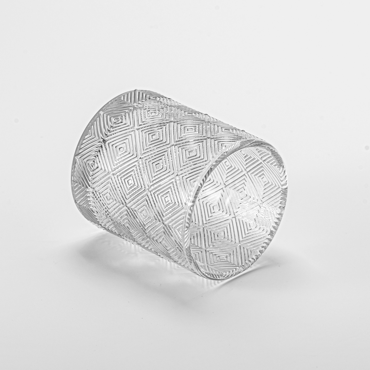 Customized Design Candle Glass Jar Luxury GEO Glass Candle Customized Design Candle Glass Jar Luxury GEO Glass Candle