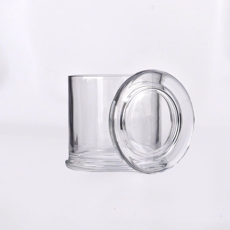 640ml Glass Candle Container With Lids Wholesale