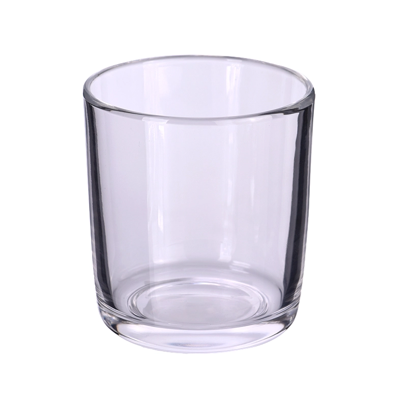 Custom Color Brand Logo 8oz 280ml Glass Candle Holders