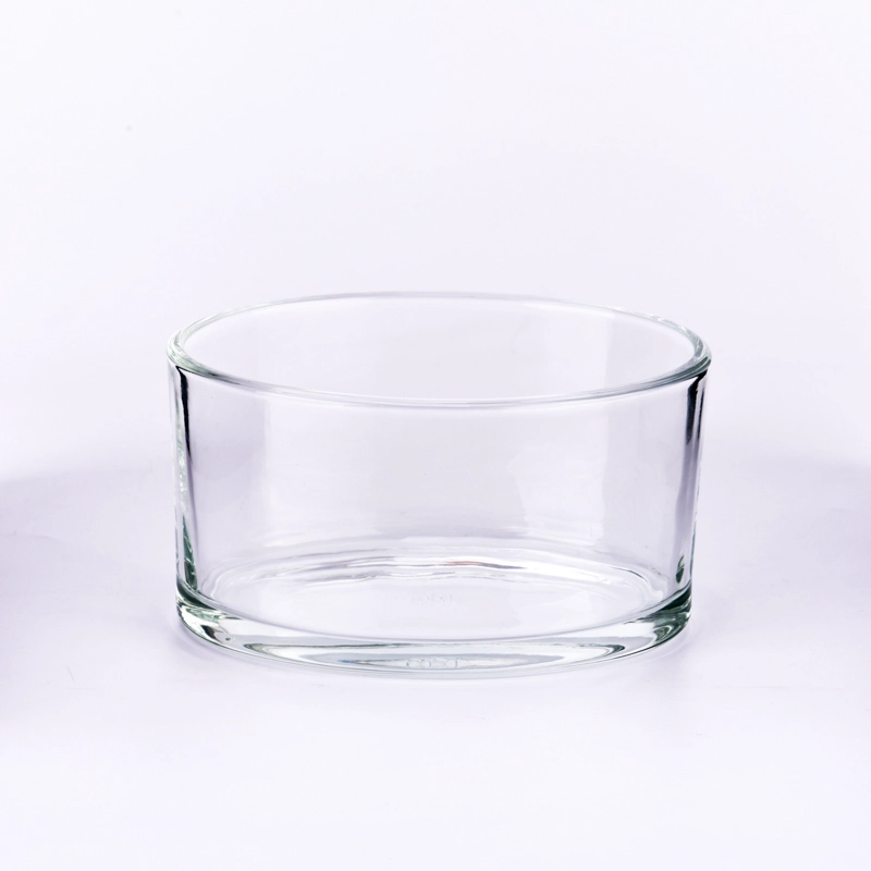 Three Wicks Glass Candle Vessels Custom Color Logo Glass Candle Jars Wholesale Three Wicks Glass Candle Vessels Custom Color Logo Glass Candle Jars Wholesale