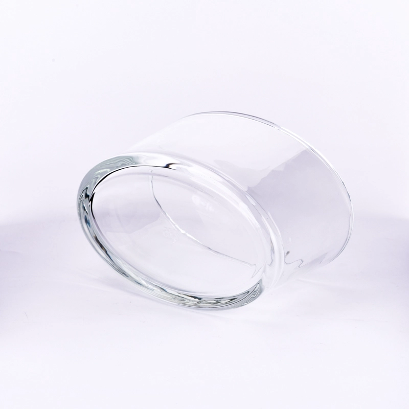 Three Wicks Glass Candle Vessels Custom Color Logo Glass Candle Jars Wholesale Three Wicks Glass Candle Vessels Custom Color Logo Glass Candle Jars Wholesale