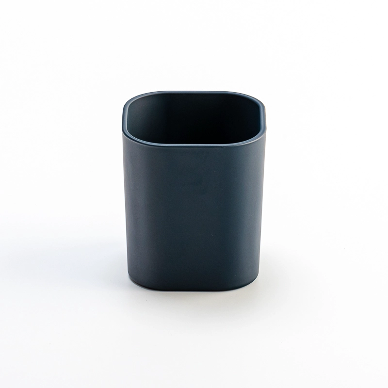 Matte square Glass for Candle Making with home decor