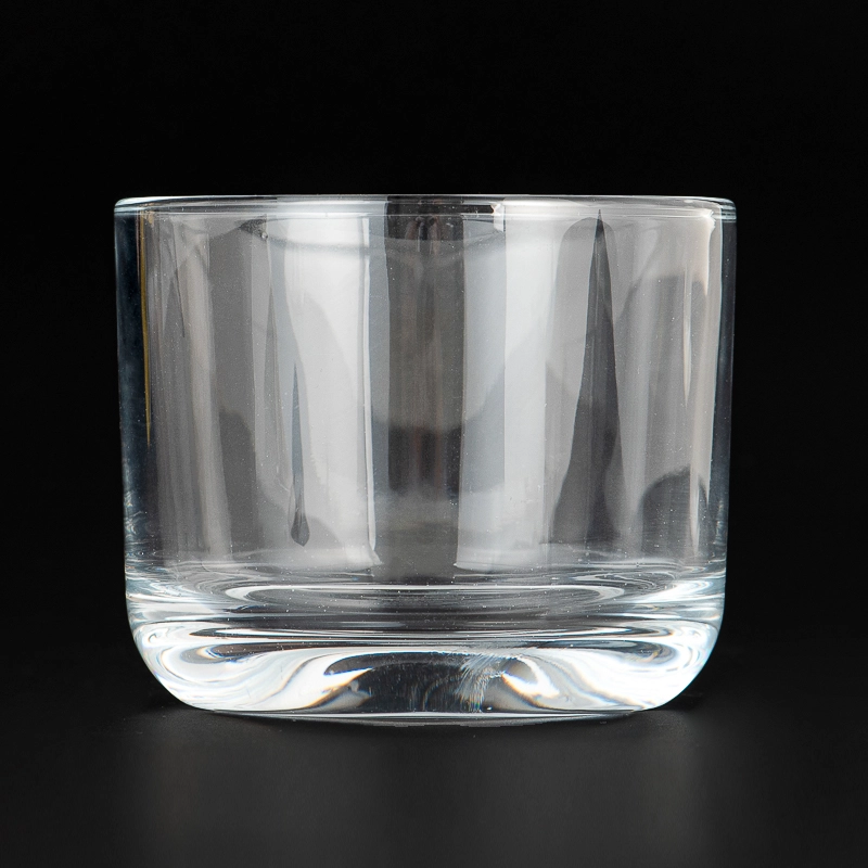 Private Label Custom Color Glass Candle Jars 8oz Glass Candle Holders Private Label Custom Color Glass Candle Jars 8oz Glass Candle Holders