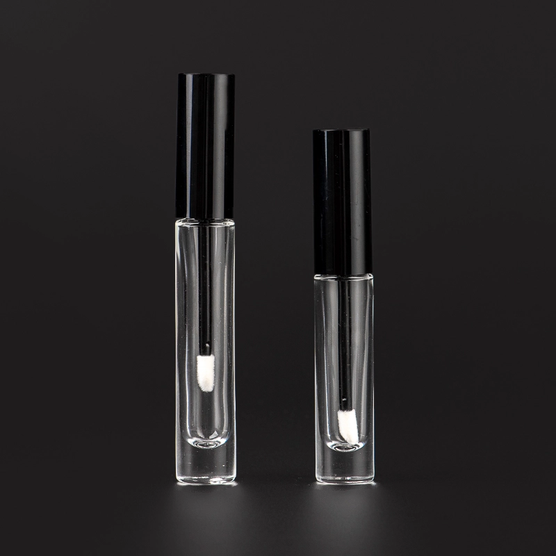  5ml Cosmetics Glass Bottle With black Cap Brush wholesale
