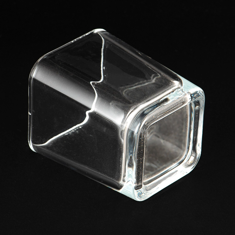 Square Glass Candle Jars 8oz Square Glass Candle Holders Square Glass Candle Jars 8oz Square Glass Candle Holders
