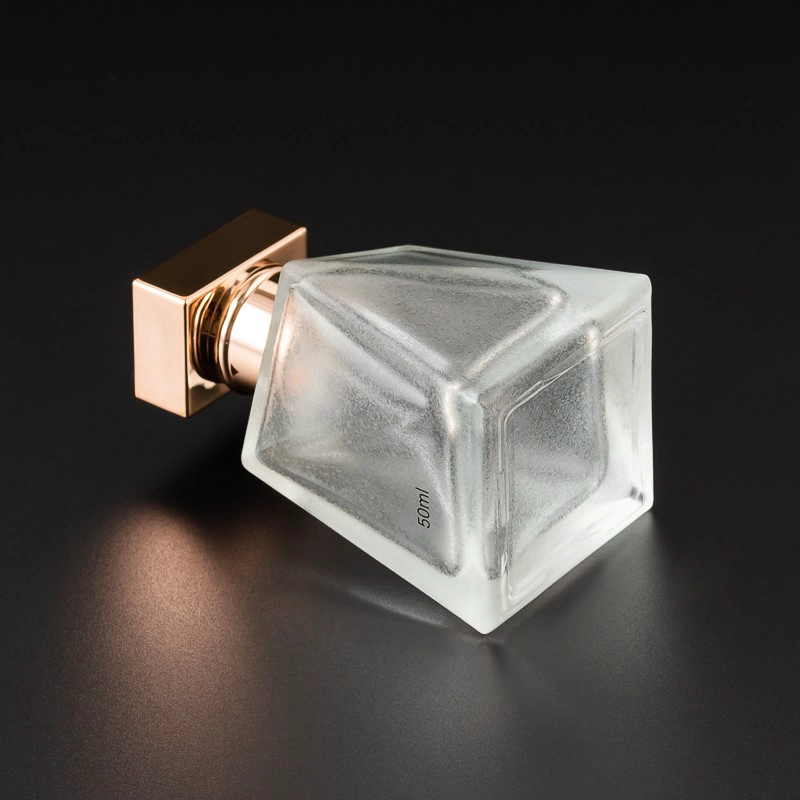 50ml Luxury frosted white Glass Perfume Bottle Wholesale
