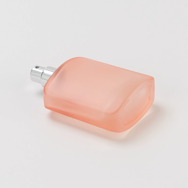  Frosted square Glass Perfume Bottle with home decor