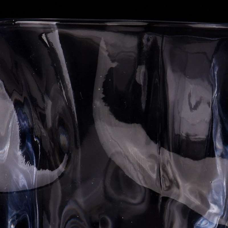8oz iridescent glass candle vessel wholesale