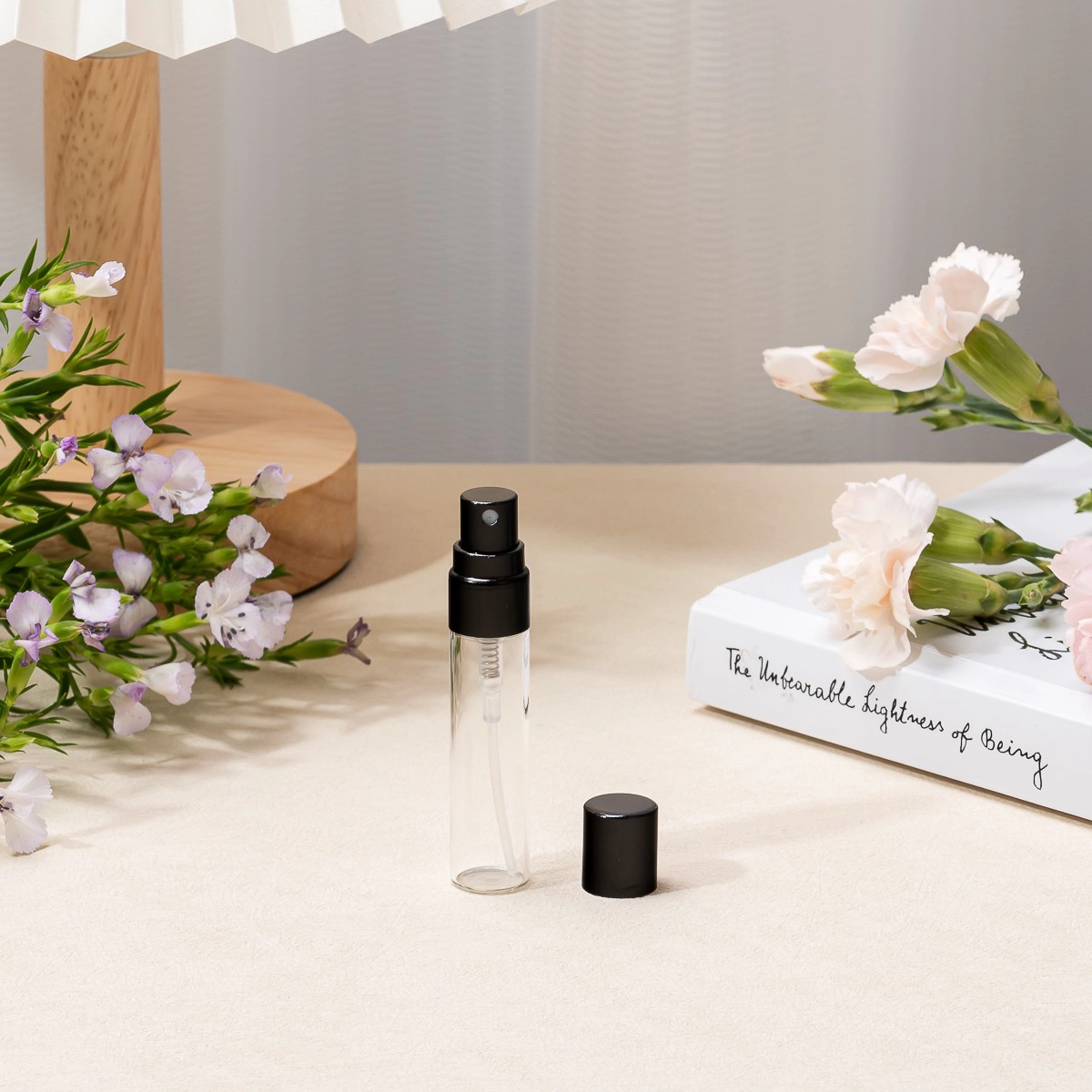 Custom Perfume Bottle 5ml Clear Atomizer Mini Small Perfume Bottle